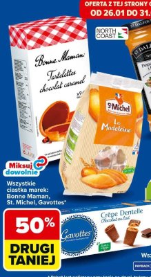 Ciastka Bonne Maman Tartelettes chocolat caramel promocja w Carrefour