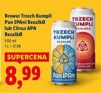 Piwo promocja w Lidl