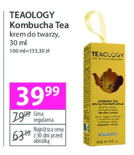 Krem do twarzy kombucha tea Teaology promocja