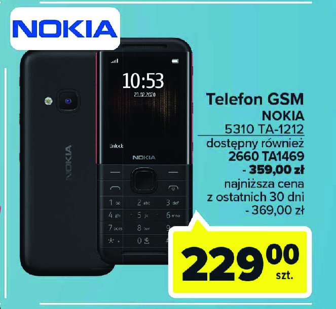 Telefon komórkowy 5310 Nokia promocja