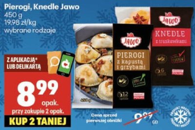 Pierogi, Knedle Jawo promocja w Delikatesy Centrum