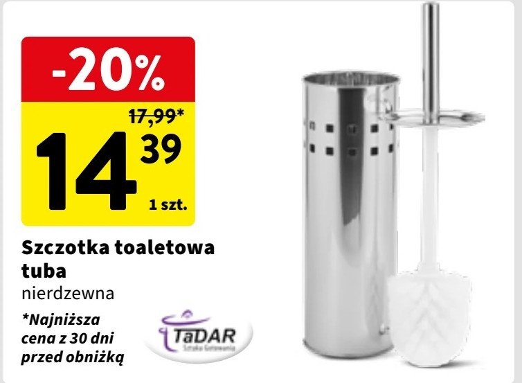 Szczotka toaletowa Tadar promocja