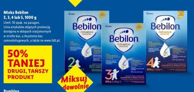 Mleko 3, 1000 g promocja w Lidl