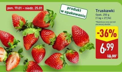 Truskawki promocja w Aldi