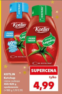 Ketchup różne rodzaje promocja w Kaufland