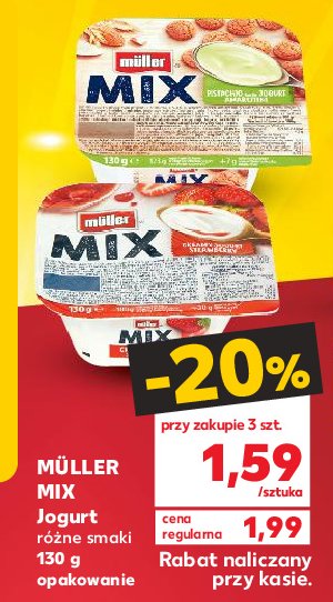 Jogurt Muller promocja w Leclerc