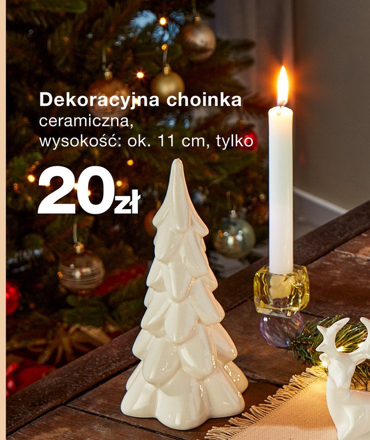 Choinka dekoracyjna promocja