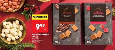 Krówki Biedronka, 300 g: dwuwarstowe promocja w Biedronka