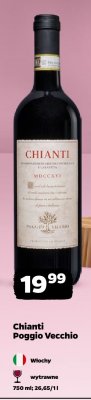 Wino Chianti Poggio Vecchio promocja w Netto