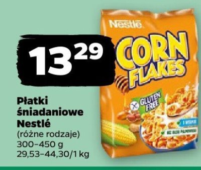 Płatki śniadaniowe Nestlé Corn Flakes promocja w Netto