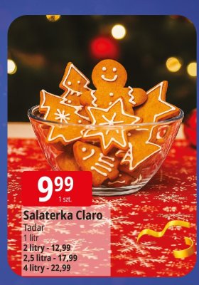 Salatierka Claro promocja w Leclerc
