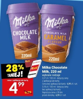 Milka Chocolate Milk, 220 ml promocja w Twój Market