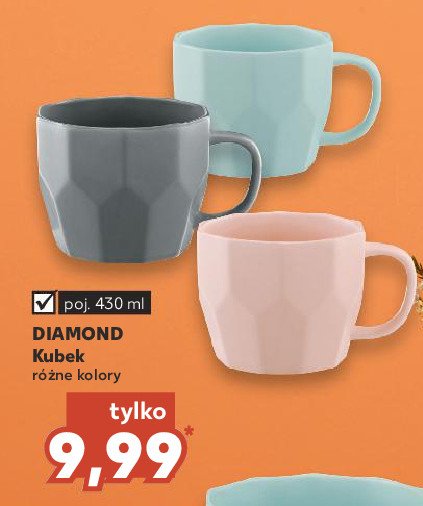 Kubek diamond 430 ml Dajar promocja
