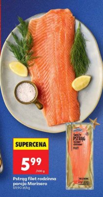 Pstrąg filet rodzinna porcja  promocja w Biedronka
