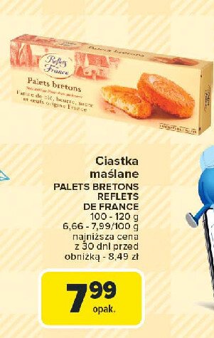 Ciastka maślane Reflets de france promocja