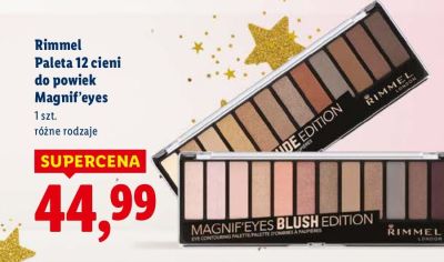 Paleta 12 cieni do powiek Magnif'eyes promocja w Lidl
