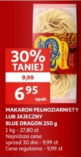 Makaron jajeczny Blue dragon promocja w Euro Sklep