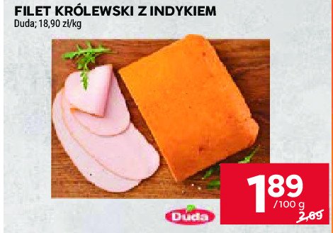 Filet królewski z indyka Silesia duda promocja