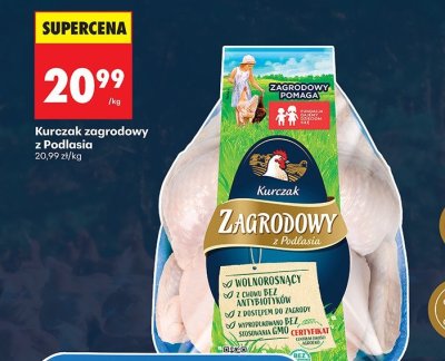 Kurczak zagrodowy z Podlasia promocja w Biedronka