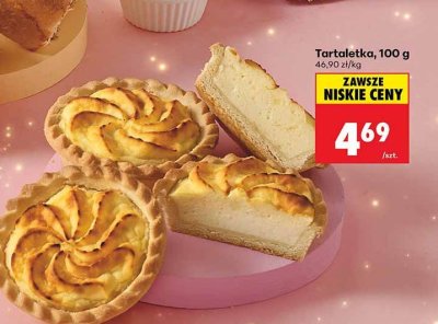 Tartaletka, 100 g promocja w Biedronka