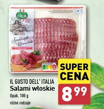 Salami włoskie Il gusto dell' italia promocja