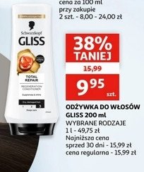 Od偶ywka do w艂os贸w Gliss kur total repair promocja