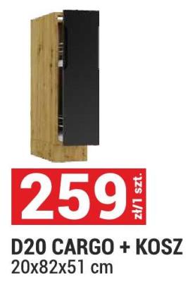 D20 CARGO + KOSZ promocja w Merkury Market