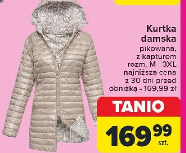 Kurtka damska pikowana promocja