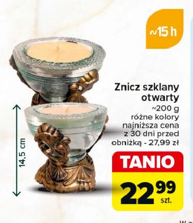 Znicz otwarty 15 h promocja