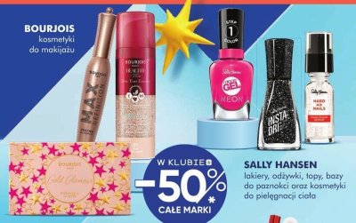 Kosmetyki SALLY HANSEN lakiery, odżywki, topy, bazy do paznokci oraz kosmetyki do pielęgnacji ciała promocja w Super-Pharm