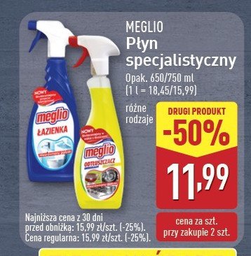 Odtłuszczacz w sprayu Meglio promocja