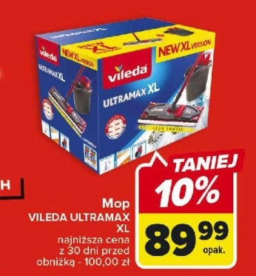 Zestaw mopa ultramax xl Vileda promocja