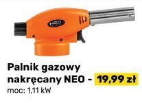 Palnik gazowy nakręcany NEO promocja w Bricomarche