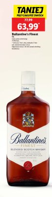 Whisky Ballantine's finest promocja