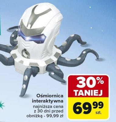 Ośmiornica interaktywna promocja w Carrefour