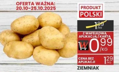 Ziemniaki s艂odkie bataty promocja w Wafelek