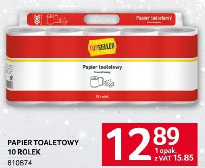Papier toaletowy 10 rolek promocja w Selgros