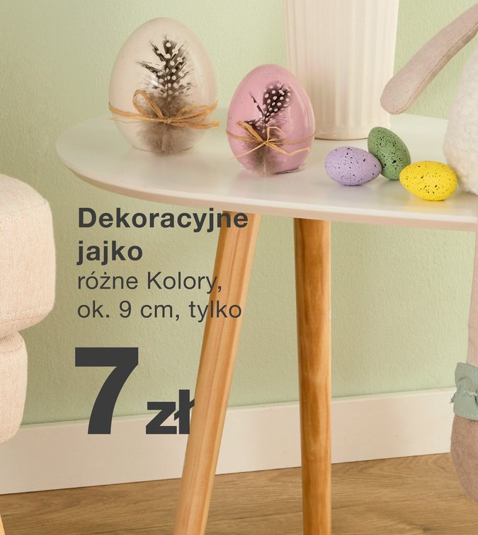 Jajko dekoracyjne promocja w KiK