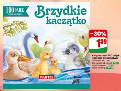 Książeczka - 100 bajek naszego dzieciństwa różne rodzaje Martel promocja w Dino