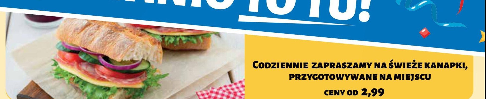 Kanapka promocja w Żabka