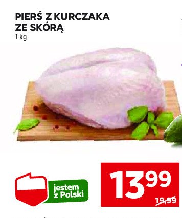 Pierś z kurczaka ze skórą promocja