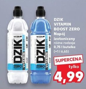 Napój witaminowy zero Dzik promocja