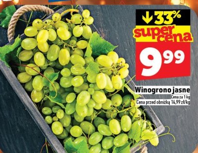 Winogrono jasne promocja w TOPAZ