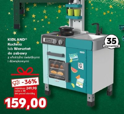 Kuchnia do zabawy z efektami świetlnymi i dźwiękowymi promocja w Kaufland