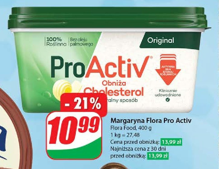 Margaryna Flora pro-activ promocja