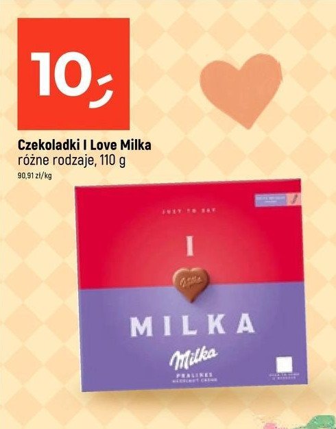 Bombonierka Milka i love milka promocja w Dealz