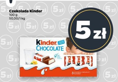 Czekolada Kinder promocja w Netto