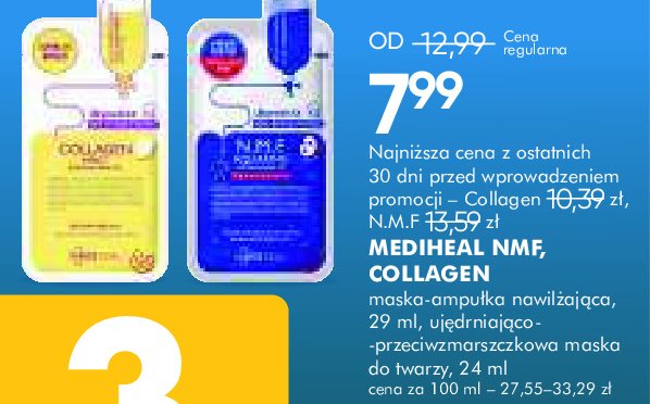 Maseczka do twarzy n.m.f. Mediheal promocja w Super-Pharm