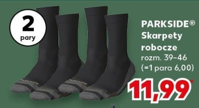 Skarpety robocze 2 szt. promocja w Kaufland