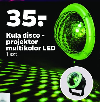 Kula disco multikolor promocja